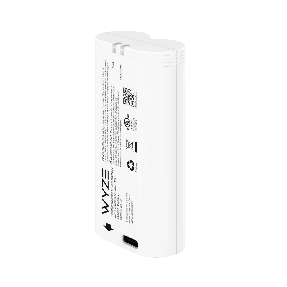 (Refurbished) Wyze Removable Battery Pack